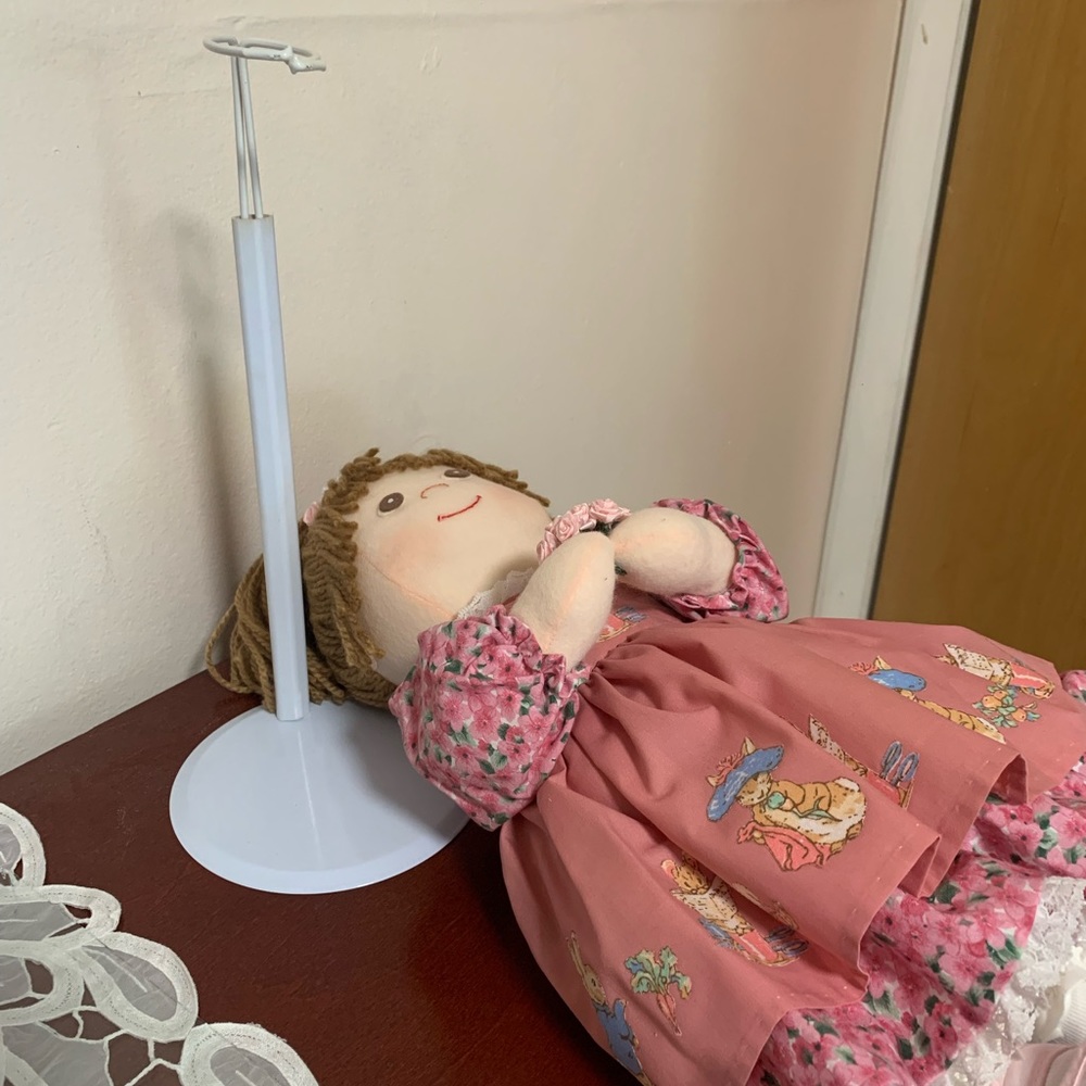 🎀 Cancer Patient Handmade Cloth Doll - Picture 6 of 8